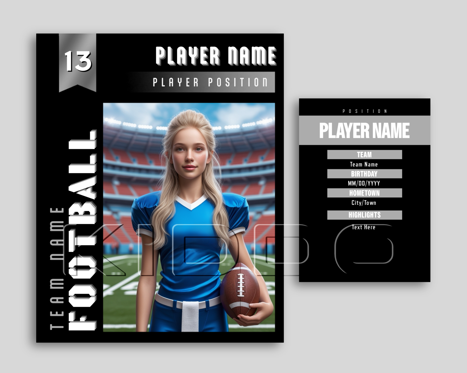 Football girl 3
